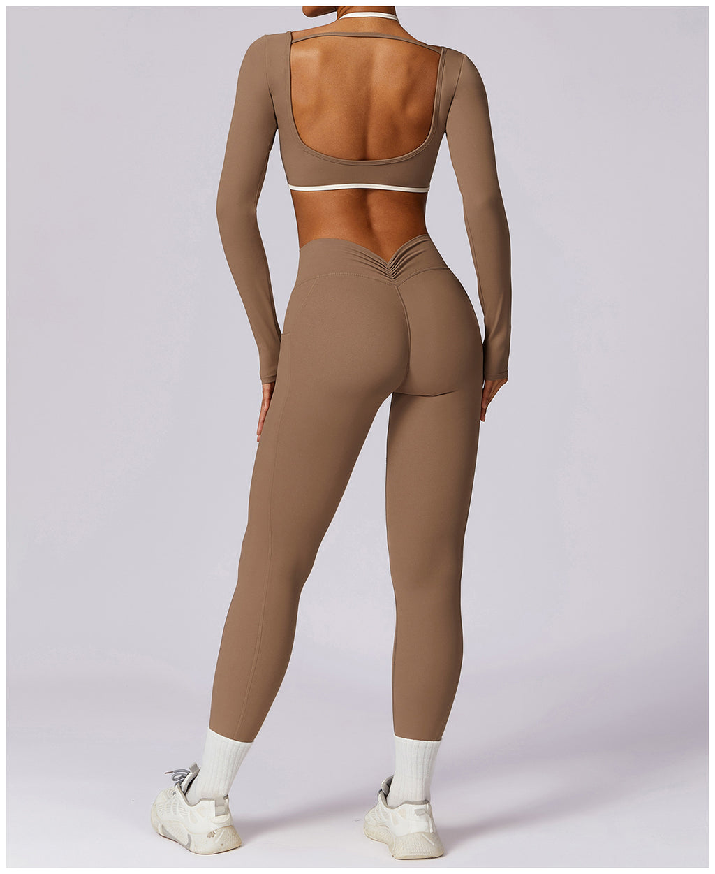 Women’s Ribbed Activewear Set – 2PCS Yoga & Gym Outfit | Xyloflex – Stylish Women’s Activewear